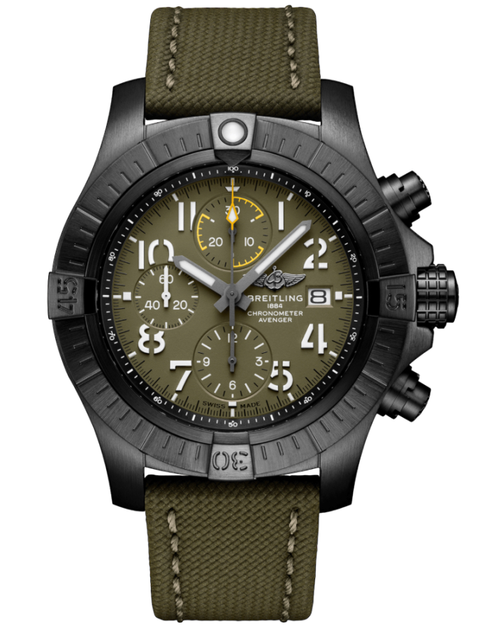 Часы Breitling Avenger Chronograph 45 mm V13317101L1X1