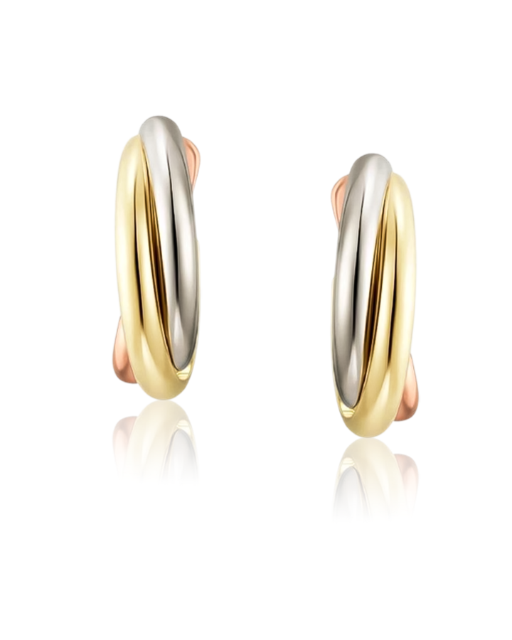 Серьги Cartier TRINITY EARRINGS B8301540