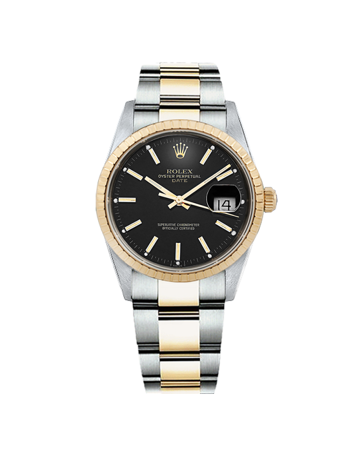 Часы Rolex Datejust steel and Yellow gold.