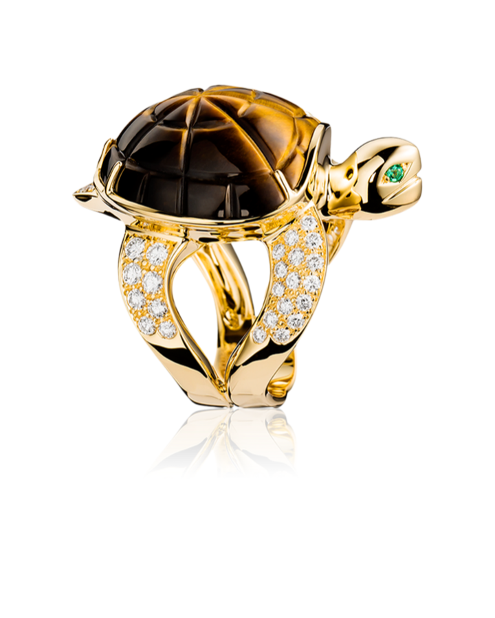 Кольцо Boucheron HONU THE TURTLE FAMILY LARGE MODEL JRG01822