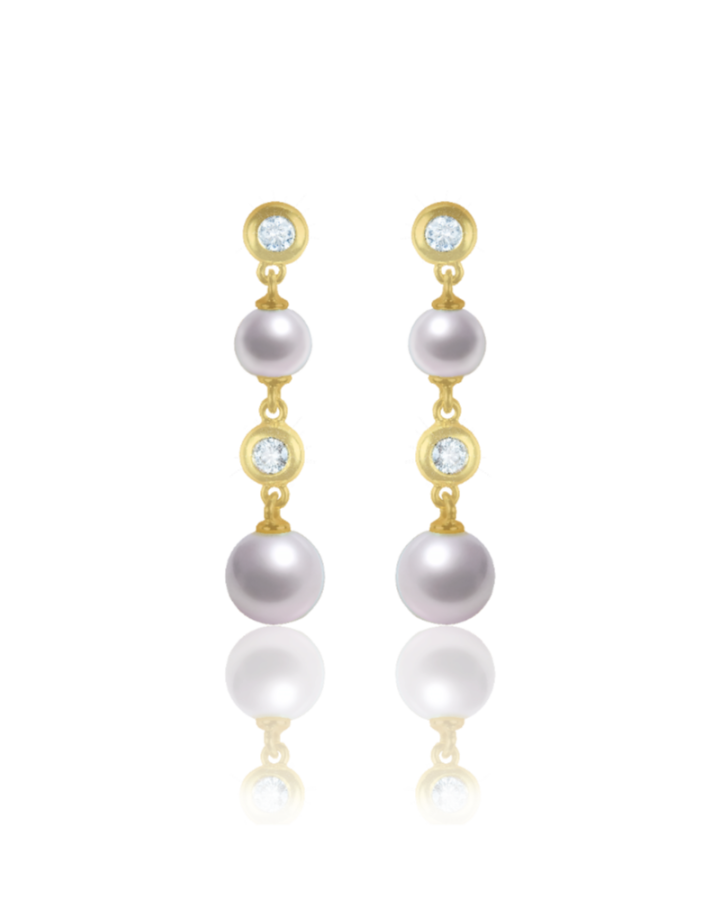 Серьги Mikimoto