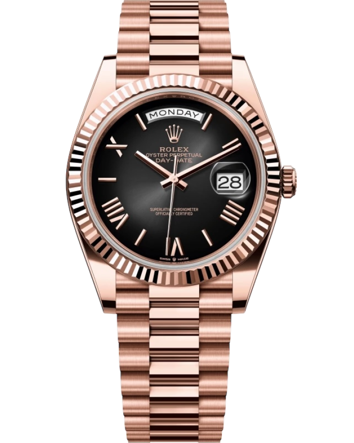 Часы Rolex DAY-DATE EVEROSE GOLD 228235-0055