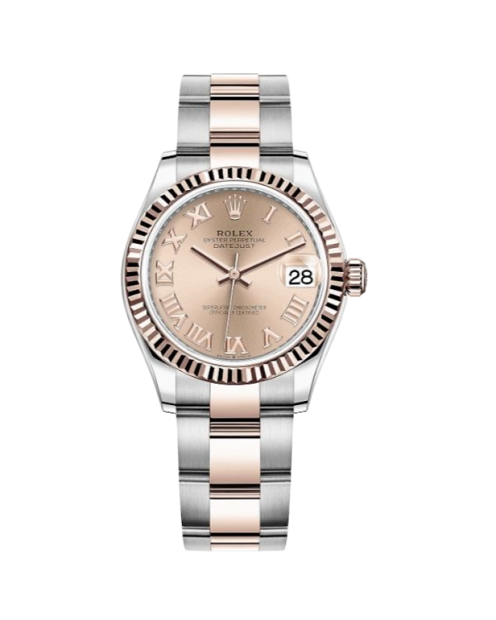 Часы Rolex DateJust 31mm Steel and Everose Gold 278271
