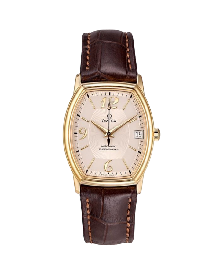 Часы Omega De Ville Prestige Tonneau Chronometer 4603.21.02