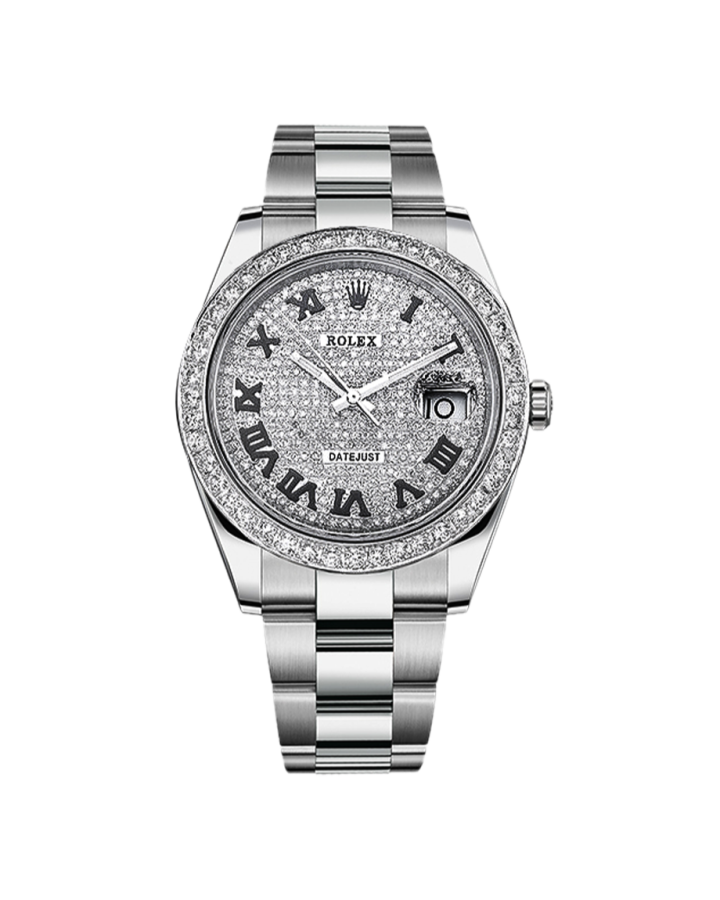 Часы Rolex DATEJUST DIAMONDS 41 MM OYSTERSTEEL