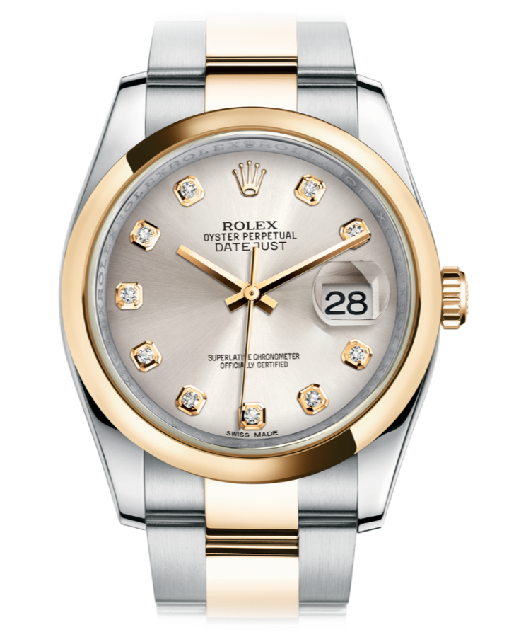 Часы Rolex Datejust 36mm Steel and Yellow Gold 116203