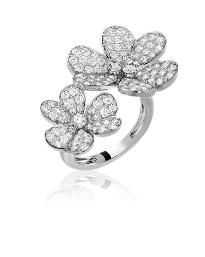 Кольцо Van Cleef & Arpels на два пальца Frivole VCARB67500