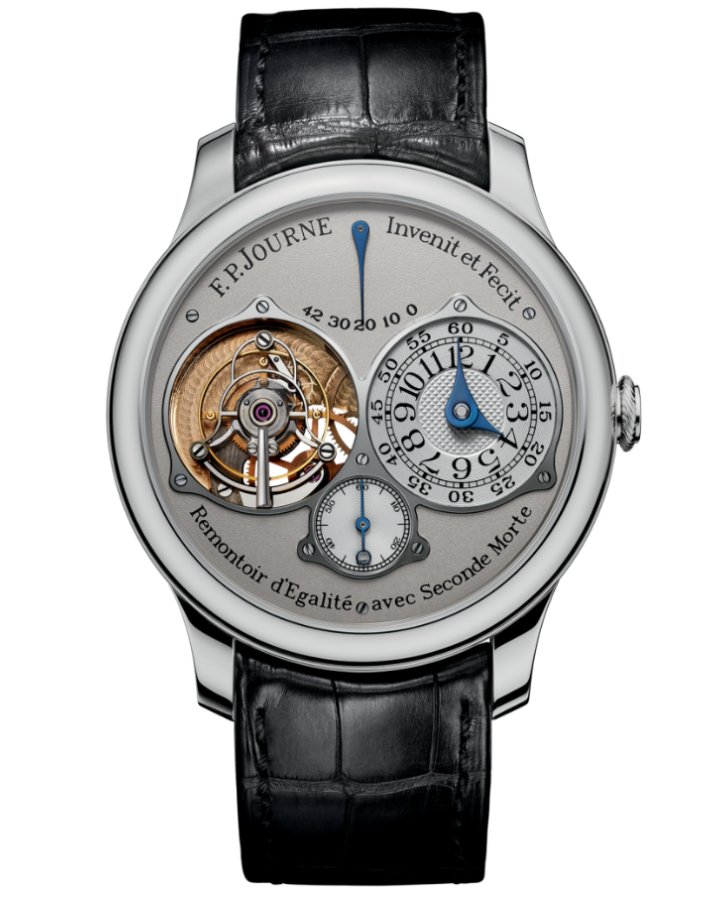 Часы F.P. Journe Souveraine Tourbillon Pt-BlCroco