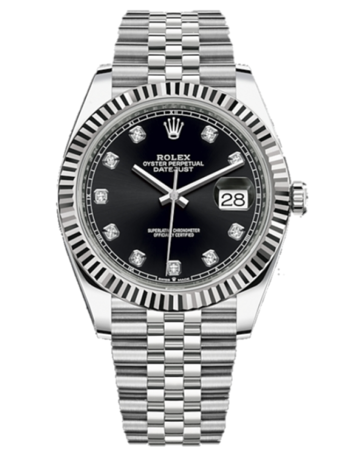 Часы Rolex Datejust 41mm Steel and White Gold 126334-0012