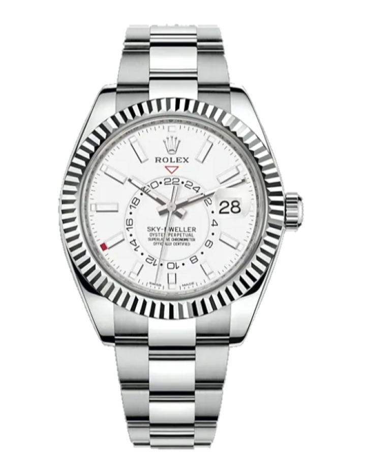 Часы Rolex Sky-Dweller 42mm Steel and White Gold 326934-0001