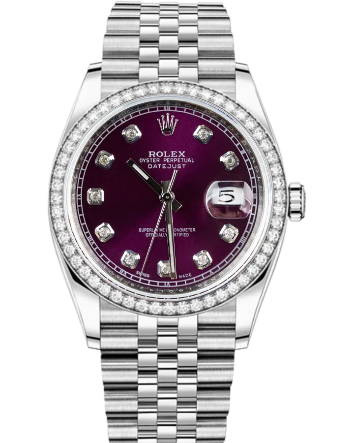 Часы Rolex Datejust 36mm Steel 126200 Тюнинг