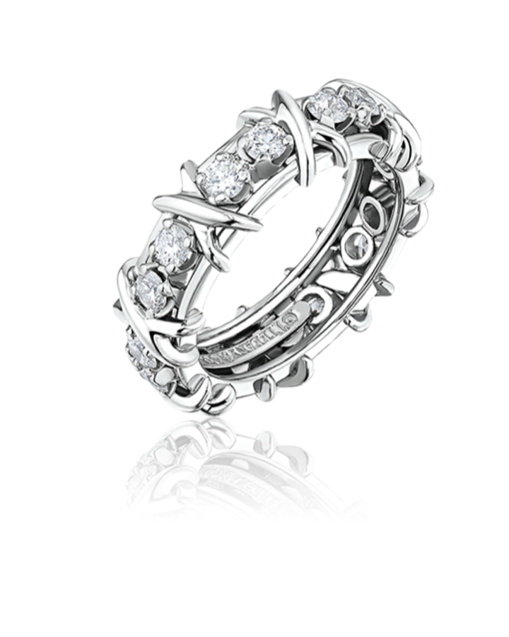 Кольцо Tiffany&Co. Schlumberger Sixteen Stone