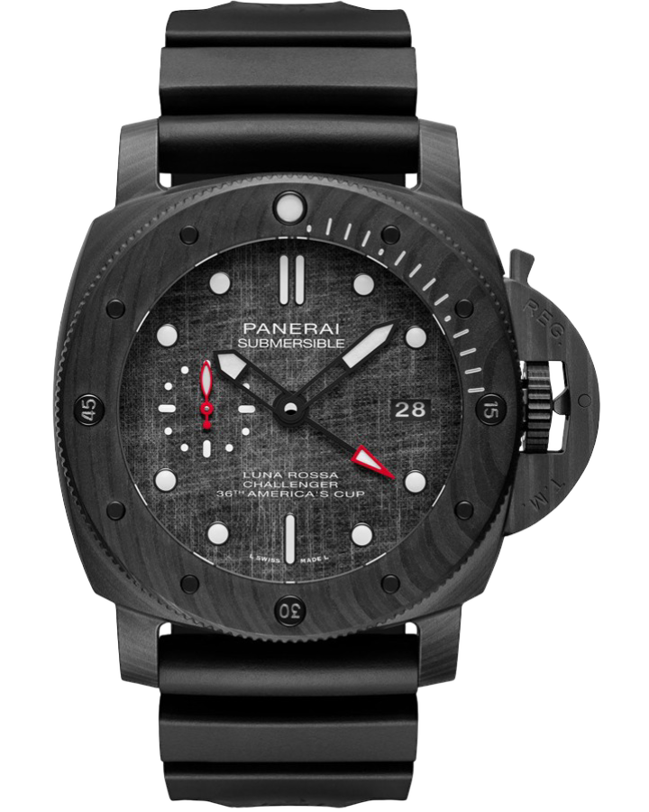 Часы Panerai Officine Luminor Luna Rossa Challenger Submersible Carbotech PAM01039