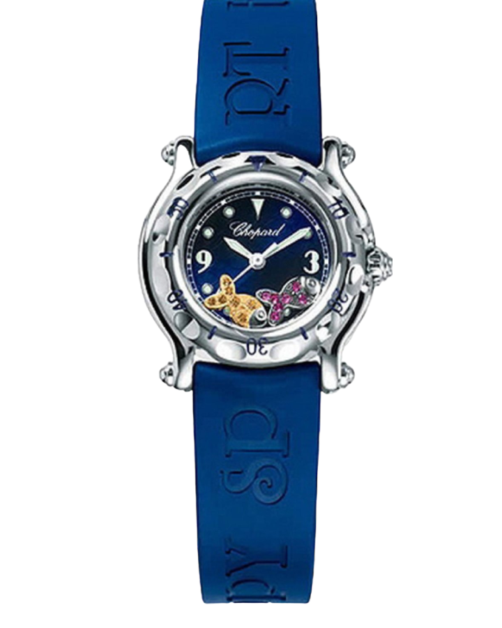 Часы Chopard Happy Sport Fish Diamonds 26mm 8245