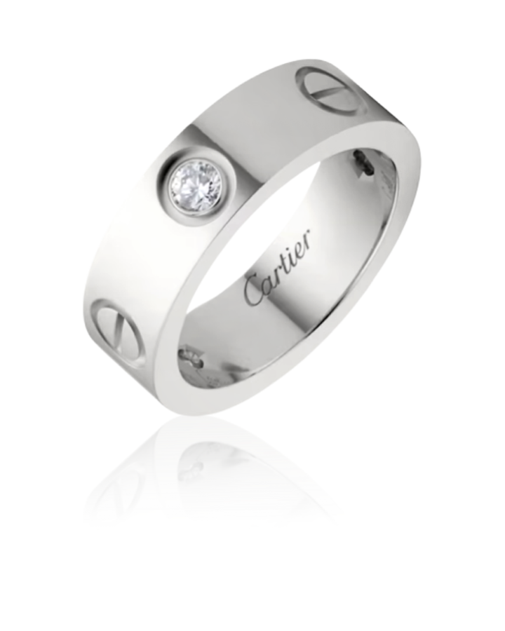 Кольцо Cartier LOVE RING CLASSIC MODEL 3 DIAMONDS CRB4032559