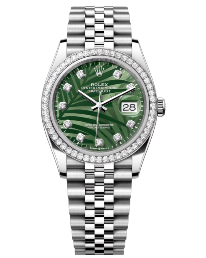 Часы Rolex Datejust 36mm Steel and White Gold 126284RBR-0047