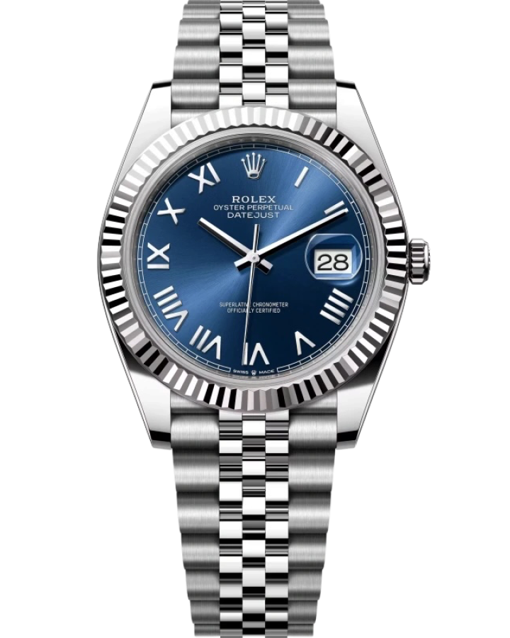 Часы Rolex DATEJUST 41MM STEEL AND WHITE GOLD 126334-0038