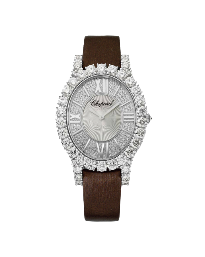 Часы Chopard High Jewellery l Heure du Diamant Medium Oval 139383-1001