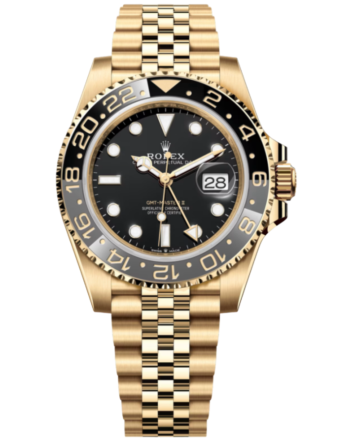 Часы Rolex GMT-Master II yellow gold 126718GRNR.