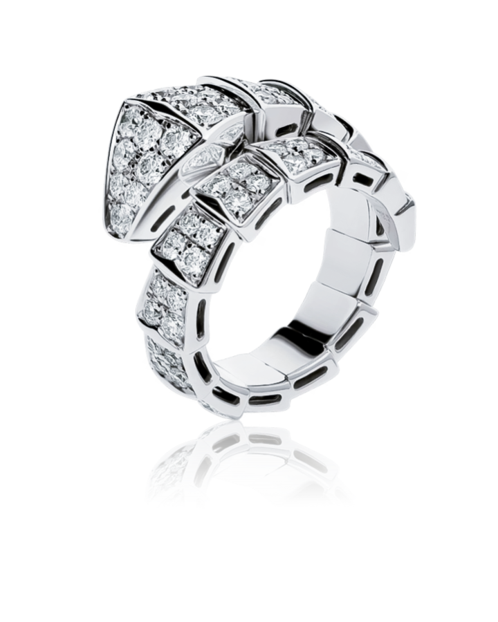 Кольцо BVLGARI Serpenti Viper Ring 345223