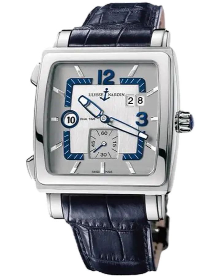 Часы Ulysse Nardin Classic Quadrato Dual Time 243-92/601