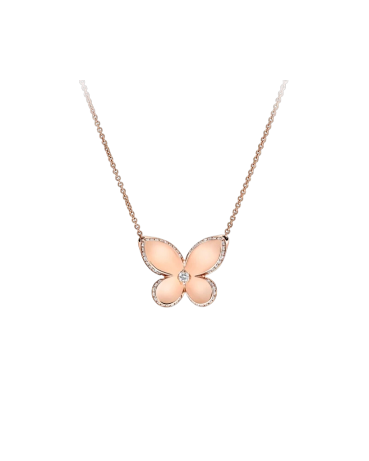 Колье Graff PAVÉ BUTTERFLY PENDANT RGP819
