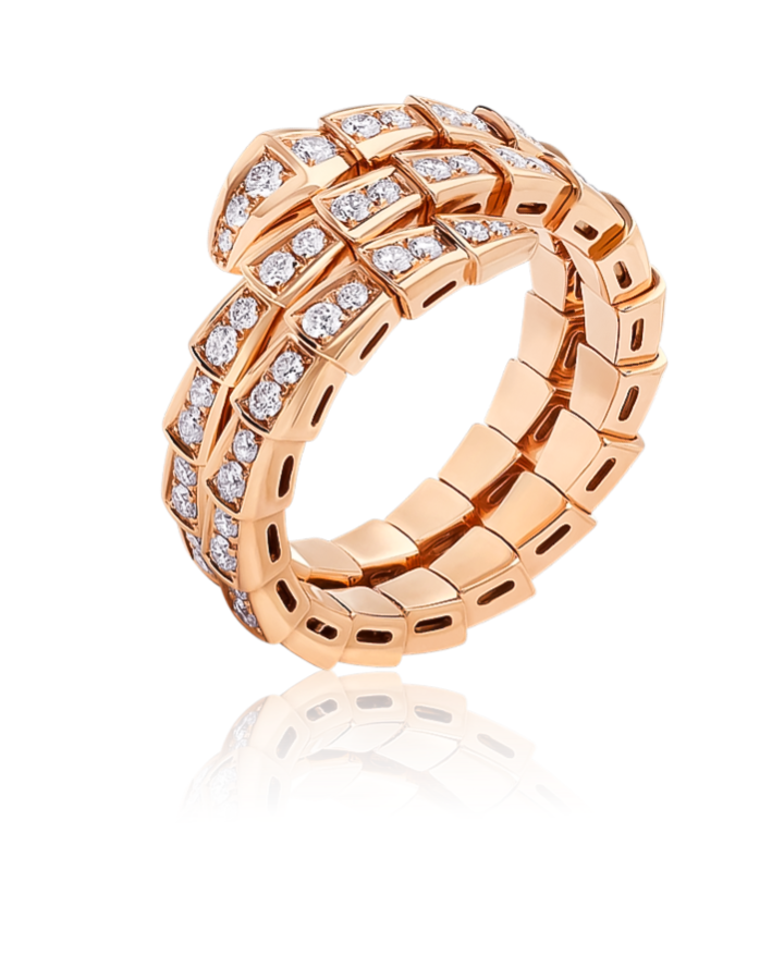 Кольцо BVLGARI Serpenti Viper Ring 357263 (М)