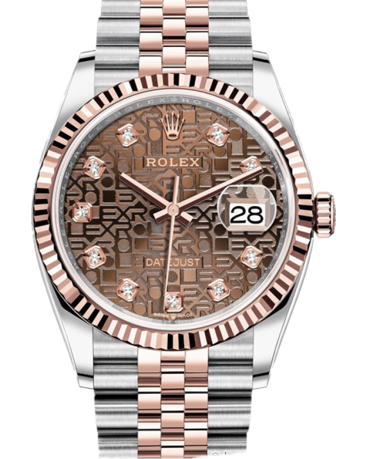Часы Rolex Datejust 36mm Steel and Everose Gold 126231-0025