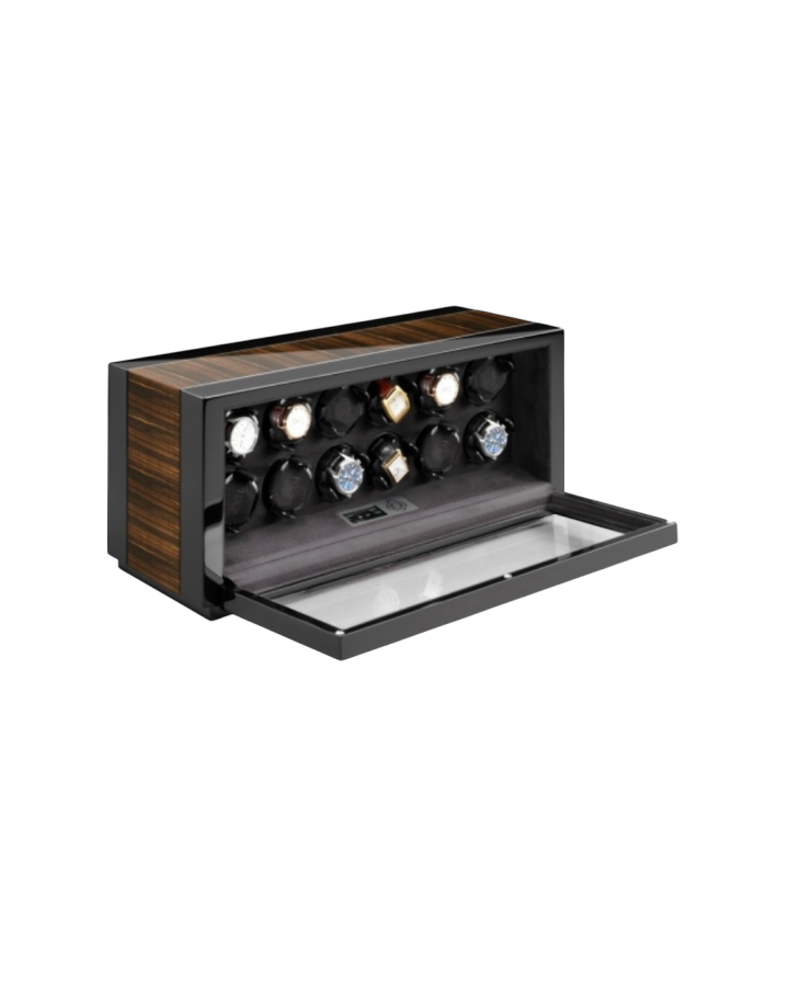 BUBEN&ZÖRWEG Шкатулка для часов BUBEN&ZORWEG VANTAGE 12 MACASSAR