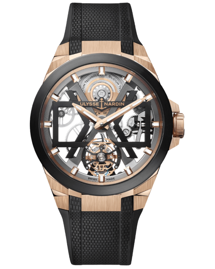 Часы Ulysse Nardin Blast Tourbillon 45 mm 1725-400/02