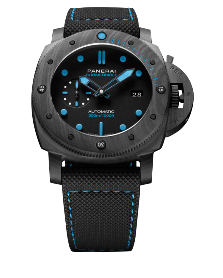 Часы Panerai Officine Submersible Carbotech 47 mm PAM 01616