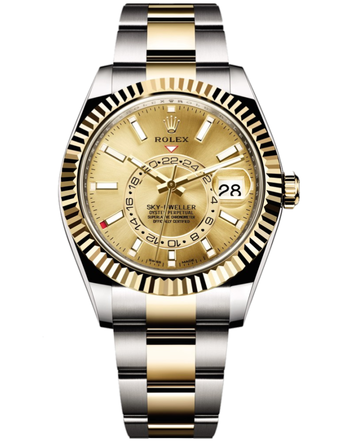 Часы Rolex Sky-Dweller 42mm Steel and Yellow Gold 326933-0001