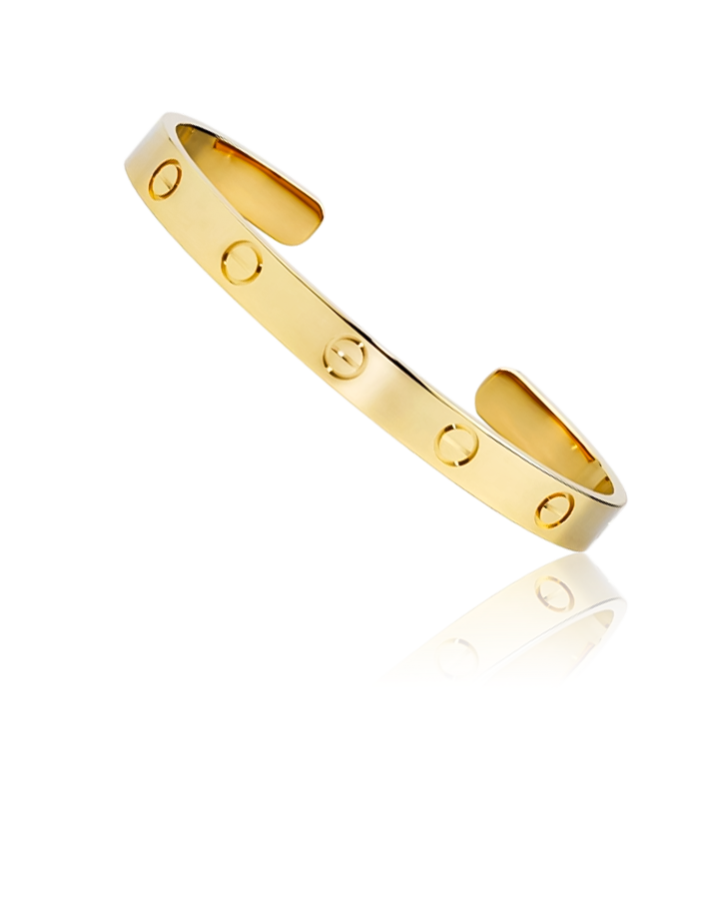 Браслет Cartier Love желтое золото