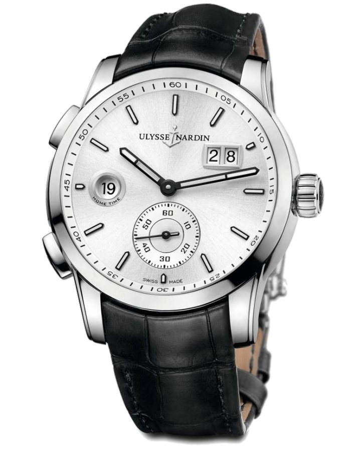 Часы Ulysse Nardin Classic Dual Time 42 mm Manufacture 3343-126/91