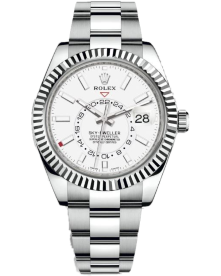 Часы Rolex Sky-Dweller 42mm Steel and White Gold 326934-0001