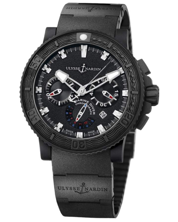 Часы Ulysse Nardin Diver Black Sea Chronograph 353-92-3C