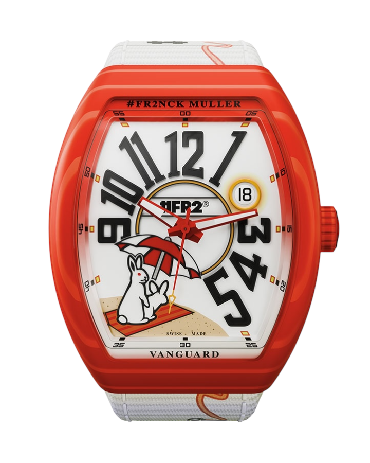 Часы Franck Muller Vanguard Beach Fxxking Rabbits V41SCOTBEACHFR2RGGF1