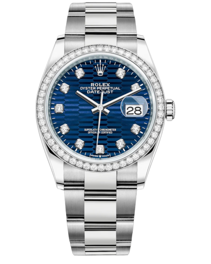 Часы Rolex Datejust 36mm Steel and White Gold 126284rbr-0042