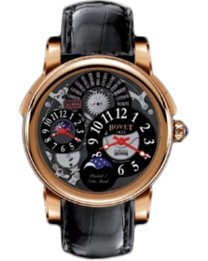 Часы Bovet Dimier Recital 7 Orbis Mundi Moon Phase R7 RG