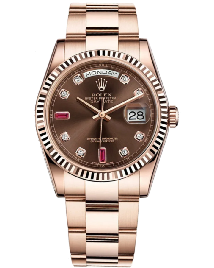 Часы Rolex Day-Date 36mm Everose Gold 118235-0096