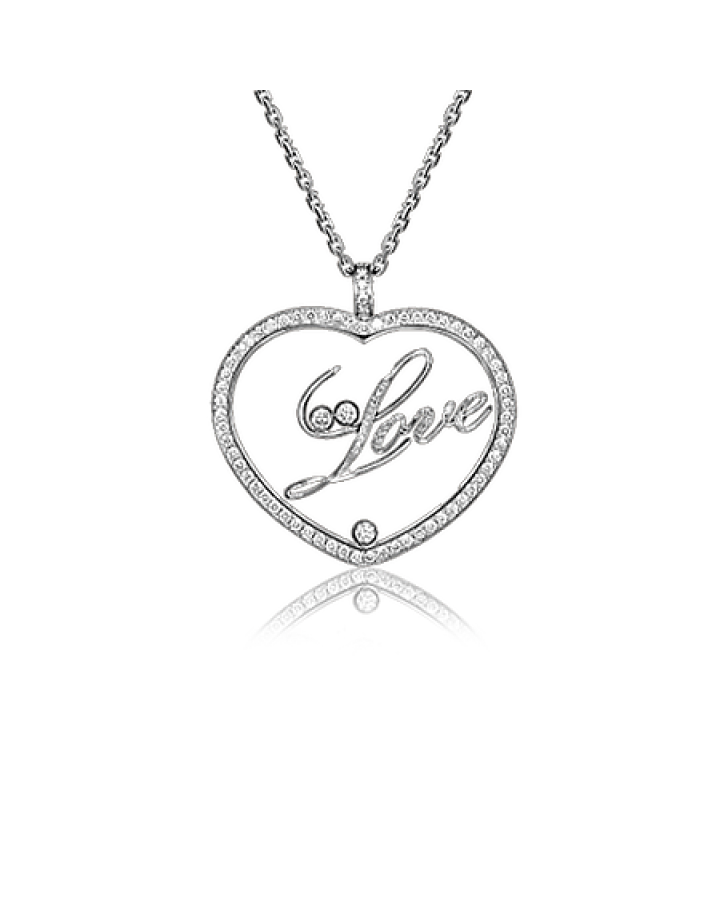 Подвеска Chopard HAPPY DIAMONDS LOVE 797595-1001