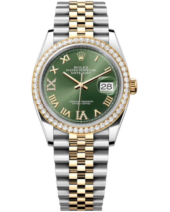 Часы Rolex Datejust 36mm Steel and Yellow Gold 126283rbr-0011