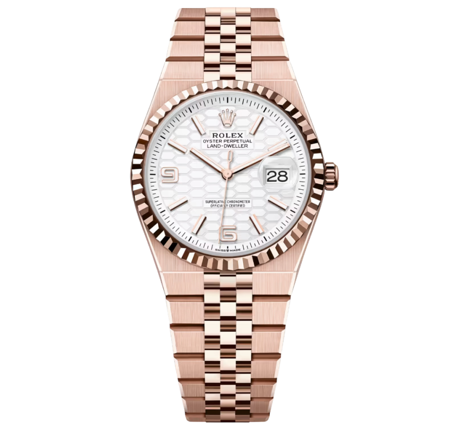 Часы Rolex LAND-DWELLER Rose gold 127235-0001